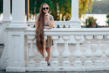 У тернополянки Мар’яни Кравчук волосся завдовжки 1 метр 30 сантиметрів (ФОТО)
