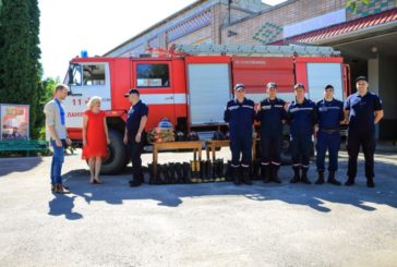 Пожежні Шумщини та Лановеччини отримали допомогу від організації «Together For Ukraine Foundation» (ФОТО)