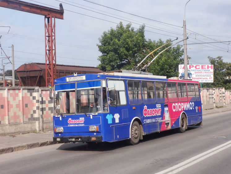 У Тернополі тролейбус №7 уже їздить до Центрального ринку