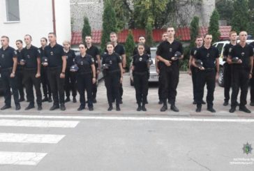У Тернополі хвилиною мовчання патрульні вшанували загиблих правоохоронців (ФОТО)