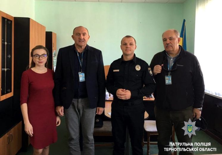 В Управлінні патрульної поліції Тернопільської області побували представники місії ОБСЄ (ФОТО)