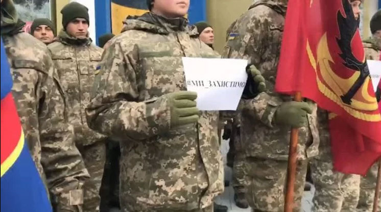 Морпіхи влаштували флешмоб на підтримку українських моряків: захопливе відео