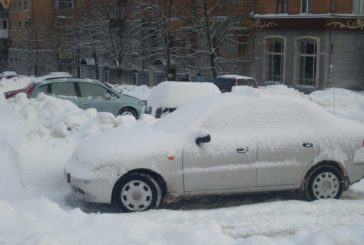 У Тернополі заберуть на штрафмайданчик автомобілі, які заважають снігоприбиральній техніці