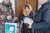 Бережанські лісівники напередодні Різдва відвідали матір загиблого воїна АТО Ростислава Якубика