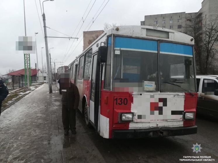 У Тернополі пасажирів перевозив п’яний водій тролейбуса (ФОТО)