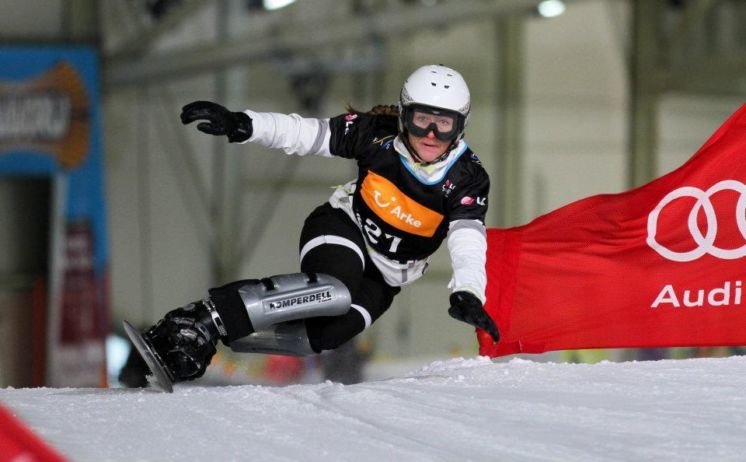 Закарпатська сноубордистка прославила Україну