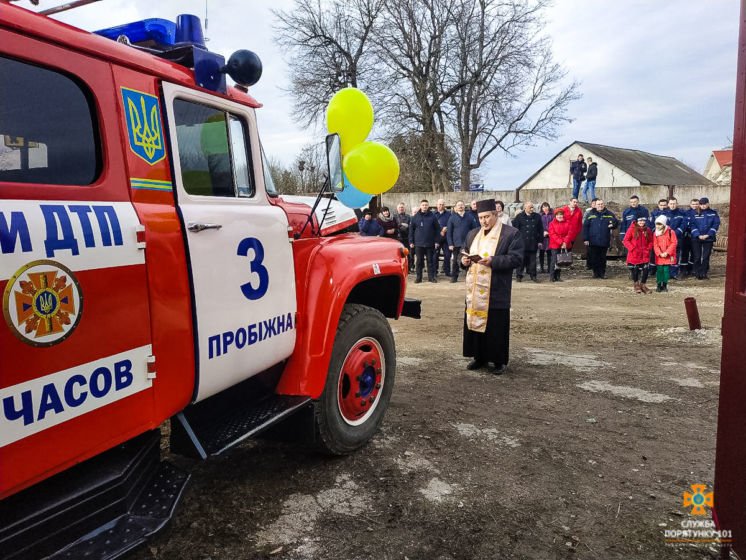 У Чортківському районі відкрили підрозділ місцевої пожежної охорони – сороковий на Тернопільщині (ФОТО)