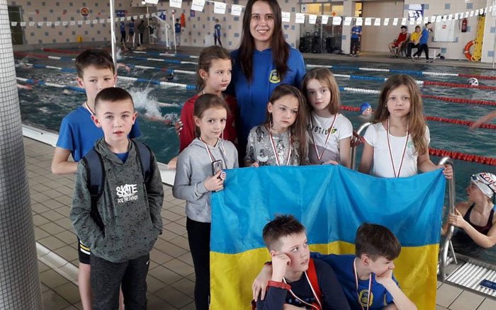Сорок плавців гідно представили Тернопілля на міжнародному турнірі у Польщі