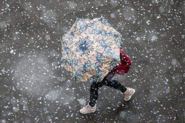 Витівки березня: у вівторок на Тернопільщині дощ зі снігом