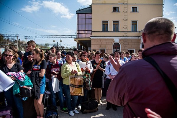 150 дітей із Донеччини святкували Великдень на Тернопільщині (ФОТО)