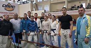 Чоловіча команда дзюдоїстів ТНЕУ – бронзові призери Всеукраїнської Літньої Універсіади