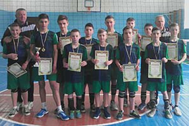 Чемпіонат області з волейболу серед юнаків 2006-2007 років народження виборола команда Теребовлянської ДЮСШ