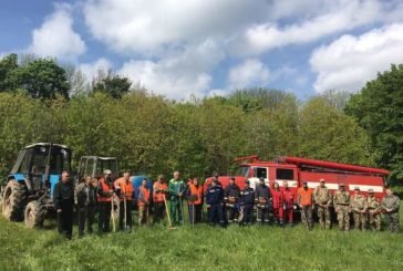 На Тернопільщині лісівники, рятувальники й медики вправлялись у готовності ліквідовувати пожежі (ФОТО)