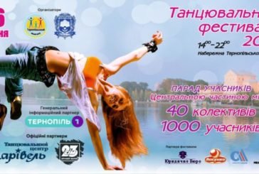 У Тернополі пройде «Танцювальний фестиваль - 2019»