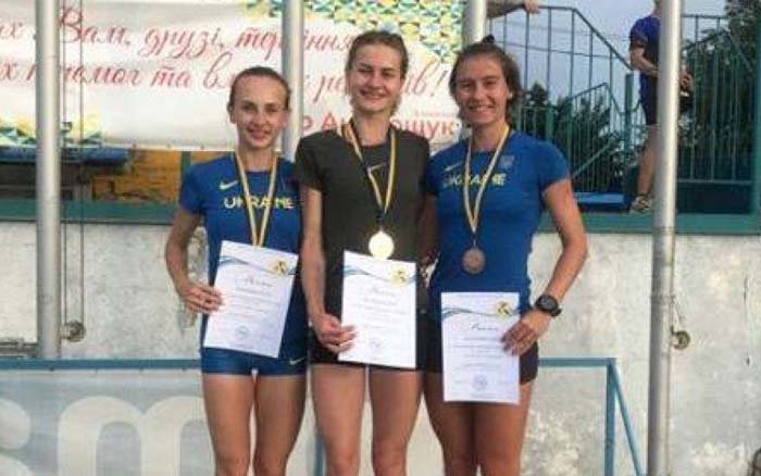 Тернопільські легкоатлети здобули на чемпіонаті України дві золотих і одну бронзову нагороди