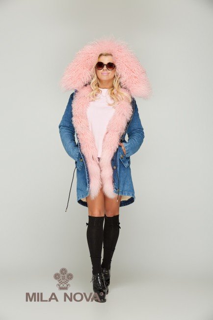 Парка з хутром в основі трендових образів