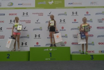 Вихованка Зборівської ДЮСШ - переможниця 1000-метрового забігу на 4th Molokiya Lviv Half Marathon 2019 (ФОТО)