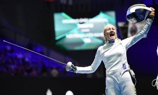 Тернополянка Олена Кривицька виграла «бронзу» чемпіонату світу з фехтування