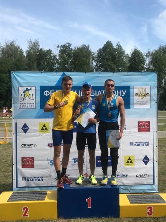 Тернополянин Руслан Бригадир здобув «золото« і «срібло» на чемпіонаті України з літнього біатлону