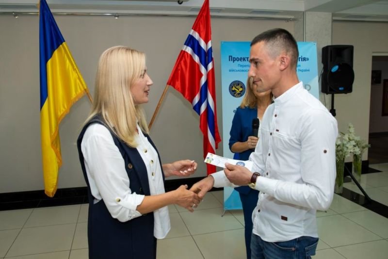 «Україна-Норвегія»: у ТНЕУ розпочалось навчання для військовослужбовців (ФОТО)