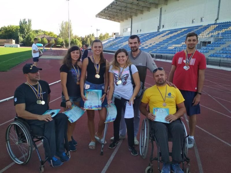 Легкоатлети Тернопільського «Інваспорту» привезли з Бахмуту 18 медалей