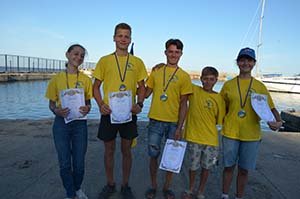 Тернопільські віндсерфінгісти здобули на вересневих вітрильних регатах п’ять медалей