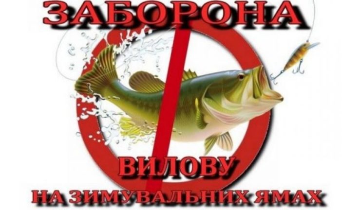 На Тернопільщині з 1 листопада забороняється рибалити на зимувальних ямах