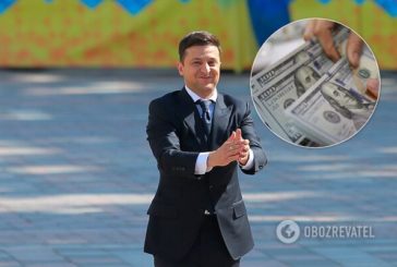 Зеленський задекларував дохід майже у мільйон гривень