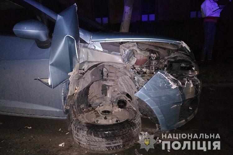 На Тернопільщині п’яний водій розбив три автомобілі (ФОТО)