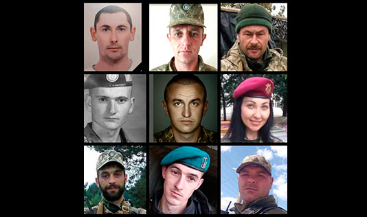 Пам’ятаємо: імена і фото усіх воїнів, які загинули у жовтні на Донбасі