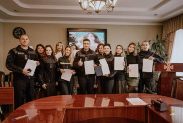 Як тернопільські рятувальники писали Всеукраїнський диктант єдності (ФОТО)