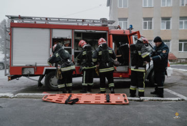 Тернопільські рятувальники провели тактико-спеціальні навчання на території обласної психоневрологічної лікарні (ФОТО)