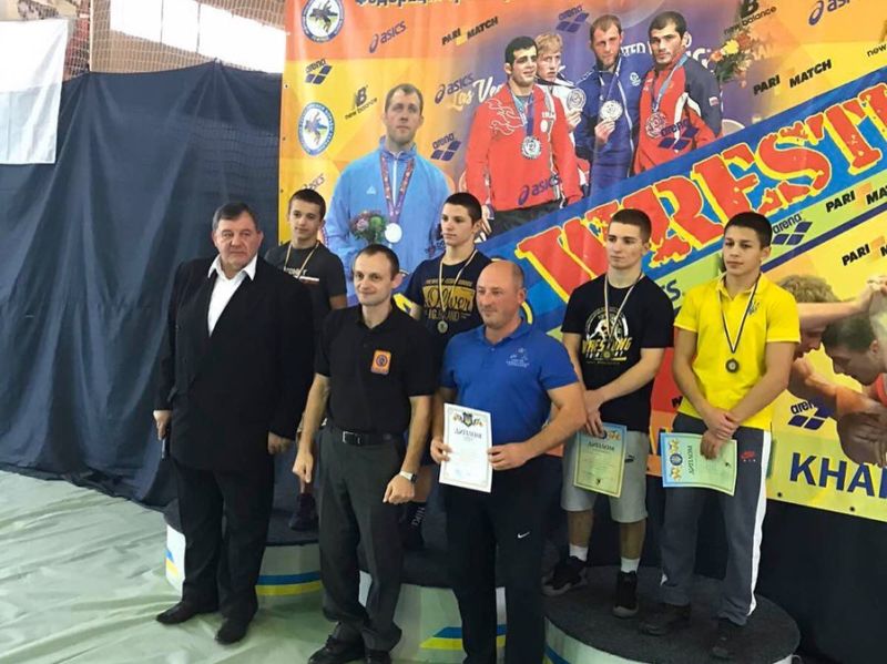 Студенти ТНЕУ – призери Кубку України з греко-римської боротьби серед юніорів (ФОТО)