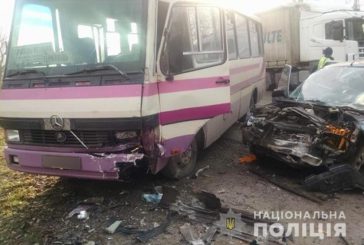 На Тернопільщині потрапив у аварію рейсовий автобус (фото)
