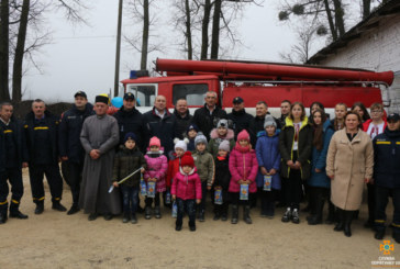 На Зборівщині заступила на чергування новостворена місцева пожежна команда (ФОТО)