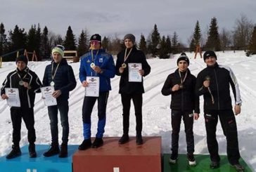 На чемпіонаті України зі спринту серед юнаків та дівчат тернопільські лижники тричі отримували 