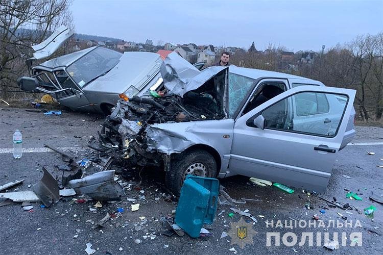 На Тернопільщині у ДТП постраждало п’ятеро осіб