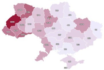 Добовий показник захворюваності на COVID-19 в Україні увійшов до п’ятірки найбільших за останній місяць