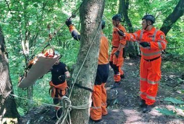 На Кременеччині відбулось навчання з порятунку туристів у горах