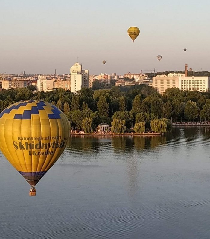 Під час святкування Дня міста жителі та гості Тернополя зможуть піднятися в небо на повітряній кулі
