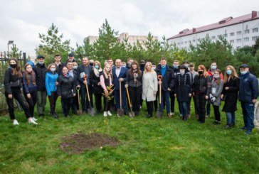 Класичний університет Тернополя - учасник Всеукраїнського проєкту «Озеленення України» (ФОТО)