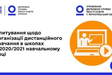 Тернополян запрошують до участі в онлайн-опитуванні про дистанційне навчання в школах