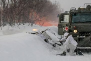 Російські війська тренуються розстрілювати машини «Червоного хреста»