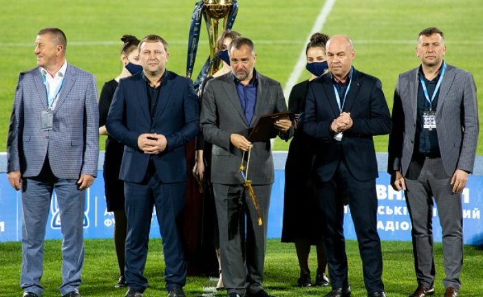 Керівник ТОДА Володимир Труш взяв участь у нагороджені переможців Кубку України з футболу