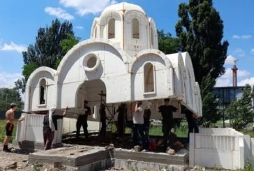 В Україні побудували церкву з… пінопласту