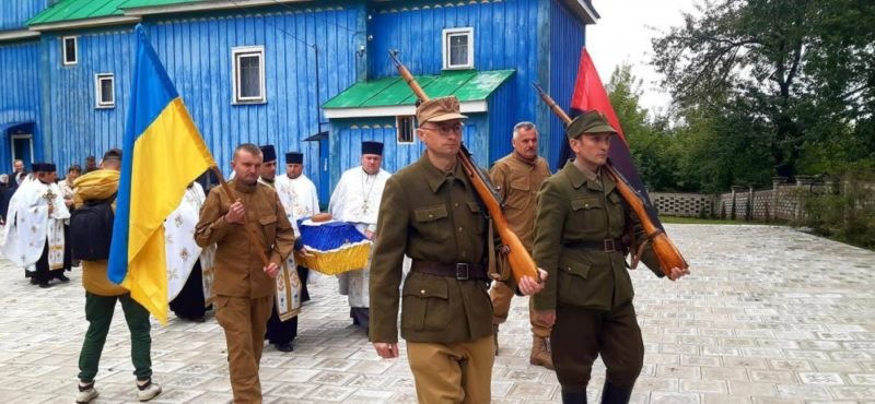 На Тернопільщині перепоховали вояків УПА