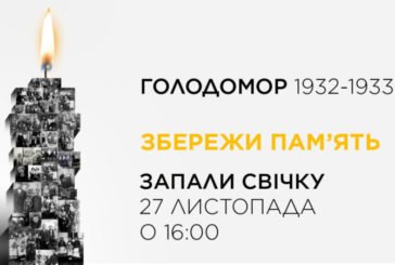 Які заходи відбудуться в Тернополі до Дня пам’яті жертв голодоморів