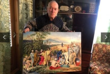 Самобутній художник із Красносілець на Збаражчині малює пейзажі та ікони і не продає свої картини