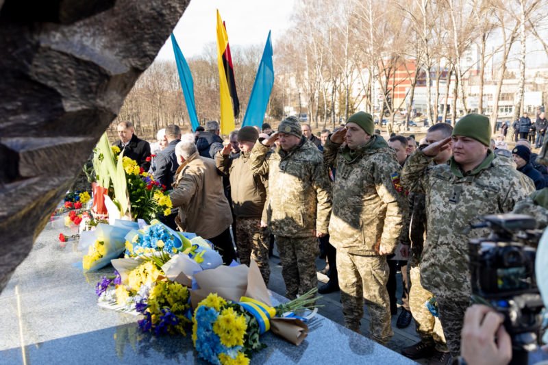 У Тернополі вшанували загиблих в Афганістані