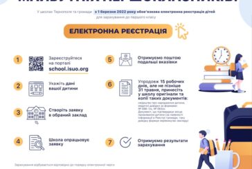 Як зареєструвати дитину у перший клас в Тернополі? Інструкція для тернополян та осіб, що перебувають за кордоном